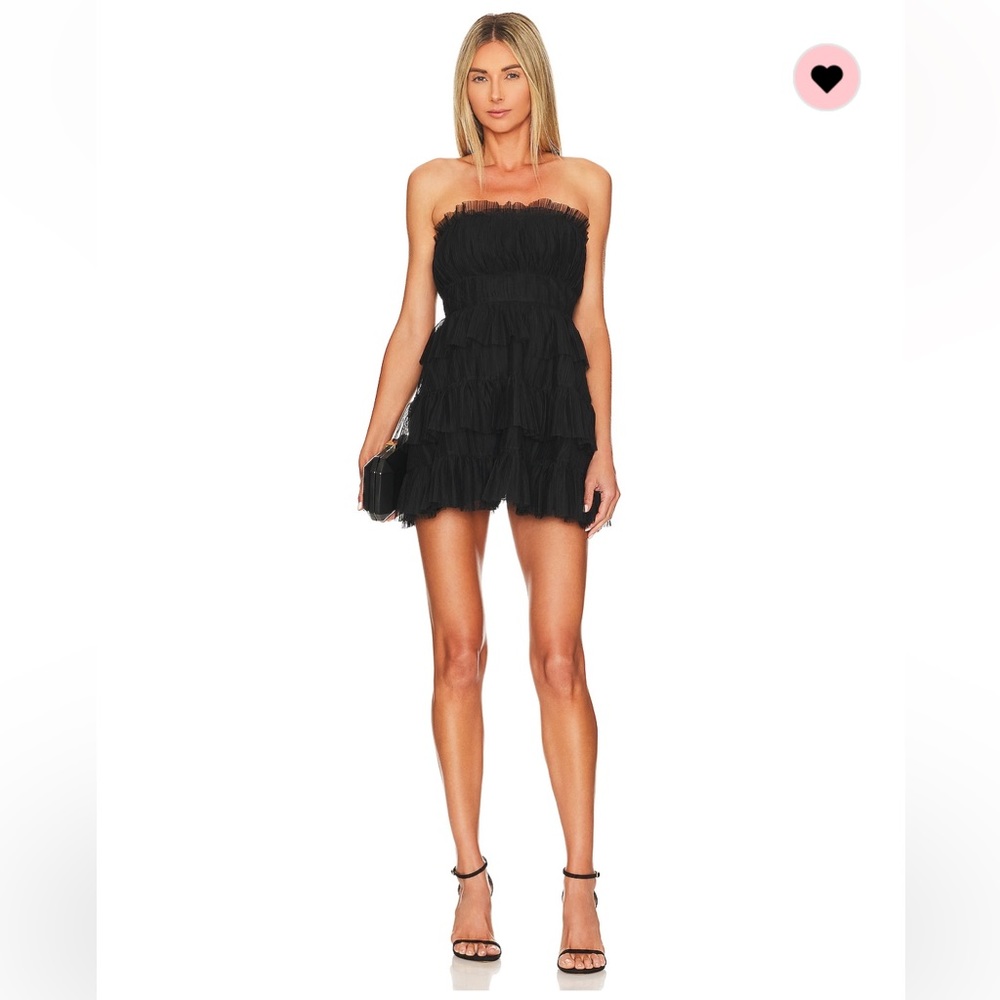 NWT Lovers and Friends Barlow Strapless Tulle Dress